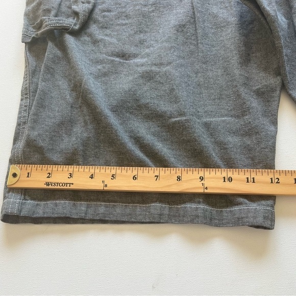 Godbody Shorts 36x12 90s 00s Y2k Baggy Skater Skateboard Denim Jean Jorts Short - Picture 10 of 10